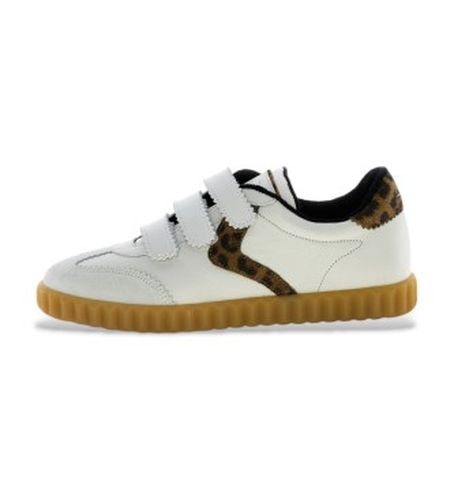 Voile . 2019512 Ines Fringe Leather Sneakers (36), Cuir, Plat, Velcro, Casuel - Voile blanche - Modalova