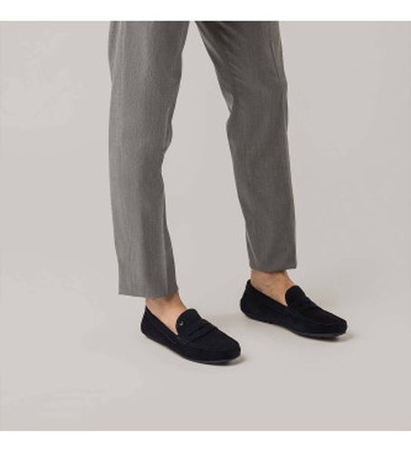 X Mocassins en cuir Pacific (43), Plat, Aucun, Casuel, Classique, Marine - Martinelli - Modalova