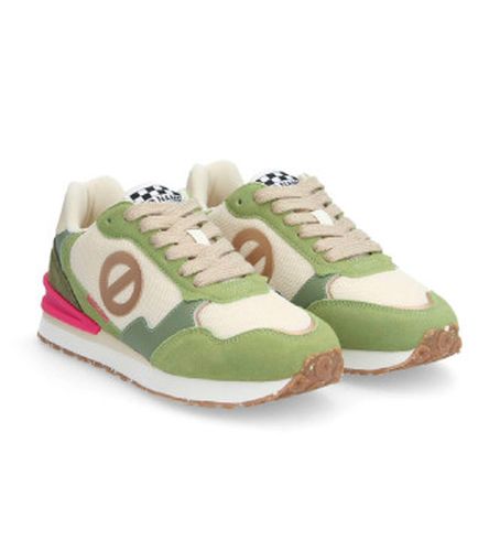 QNIPSME Baskets en cuir Tova Runner (36), Plat, Lacets, Casuel - NO NAME - Modalova