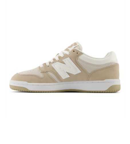 BB480LV1 Baskets en cuir 480 (36), Plat, Lacets, Casuel - New Balance - Modalova