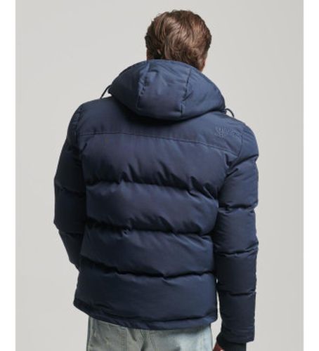 M5011743A Veste à capuche matelassée Everest (S), Casuel, Polyester, Manche longue, Marine - Superdry - Modalova