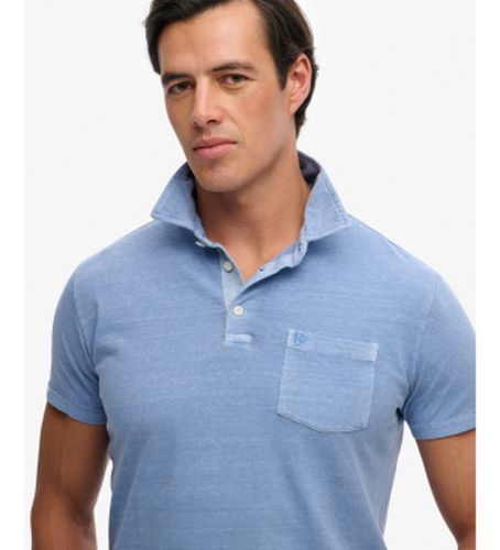 M1110486A Polo Classic Cotton Linen (M), Casuel, Coton, Manche courte - Superdry - Modalova