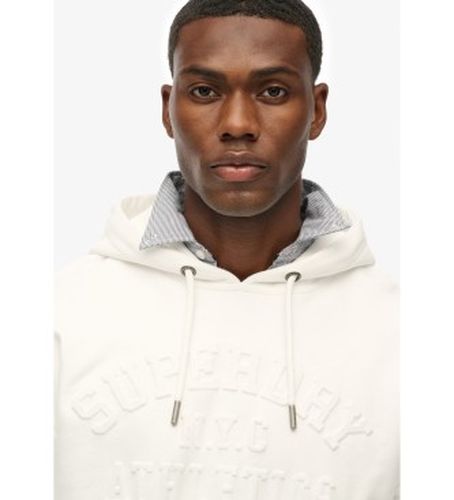 M2014391A Sweatshirt Athletic Emboss Oversized Hood (M), Casuel, Coton - Superdry - Modalova