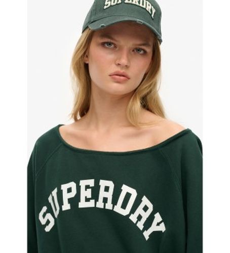 W2012424A Sweatshirt Athletic Essential Bardot (M), Casuel, Coton - Superdry - Modalova