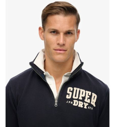 M2014088A Pull Vintage Athletic (S), Casuel, Coton, Marine - Superdry - Modalova