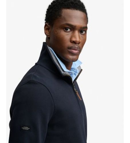 M2014535A Essential Pique Half Zip Sweatshirt (XXL), Casuel, Coton, Marine - Superdry - Modalova
