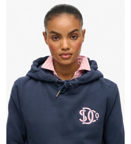 W2012573A Sweatshirt Sd&Co Neon (S), Casuel, Coton, Manche longue, Marine - Superdry - Modalova