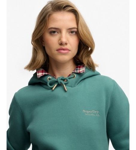W2012180A Sweat à capuche Essential Logo (M), Casuel, Vert, Coton - Superdry - Modalova