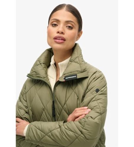 W5011796A Veste matelassée extra longue avec doublure (S), Casuel, Polyester, Durable - Superdry - Modalova