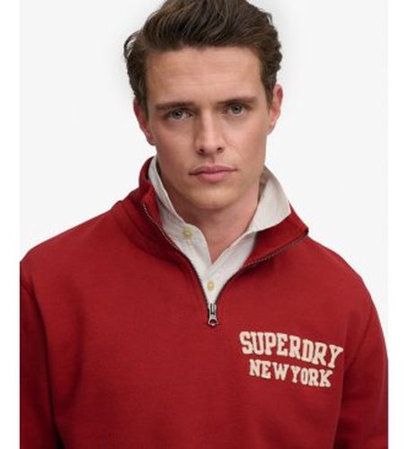 M2014478A Sweat Vintage Athletic Half Zip (L), Casuel, Coton, Manche longue - Superdry - Modalova