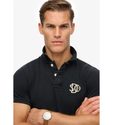 M1110449A Polo vintage Athletic Emb (L), Blanc, Casuel, Coton, Manche courte - Superdry - Modalova