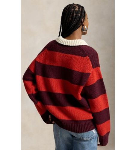 B17752002 Pull de rugby en laine mélangée, (M), Casuel, Grenat, Manche longue - Polo Ralph Lauren - Modalova