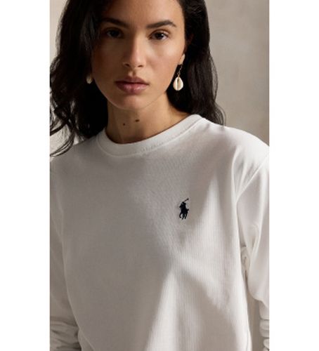 B16036001 Pull Wimbledon blanc (M), Casuel, Coton, Manche longue - Polo Ralph Lauren - Modalova