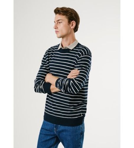 PM7000010 Pull Andre Stripe (L), Casuel, Coton, Marine - Pepe Jeans - Modalova
