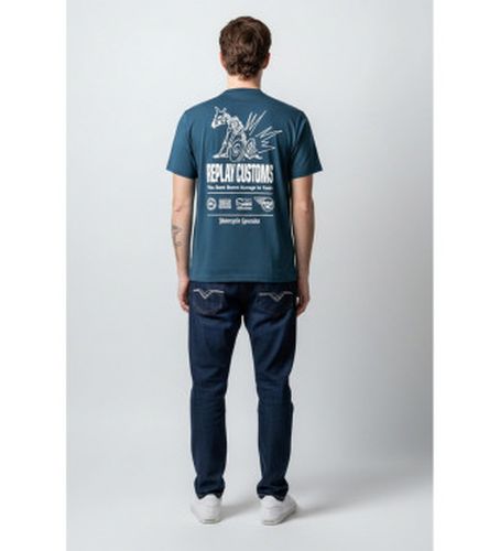 M3345.000.2660 T-shirt des douanes (S), Casuel, Coton, Manche courte - Replay - Modalova
