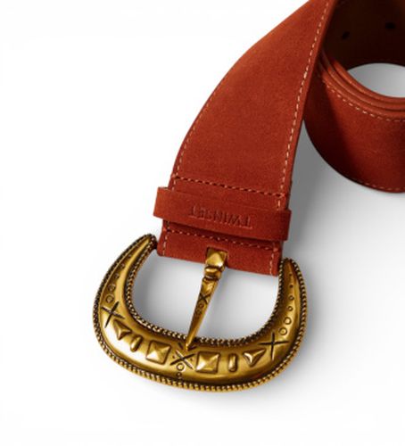 TO5400 Ceinture en daim (S), Casuel, Cuir - Twinset - Modalova