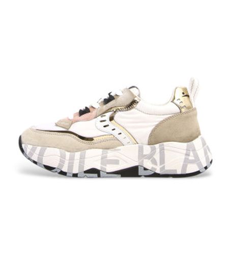 Baskets en cuir Club 105 (40), Plat, 1 à 3 cm, Lacets, Casuel - Voile blanche - Modalova