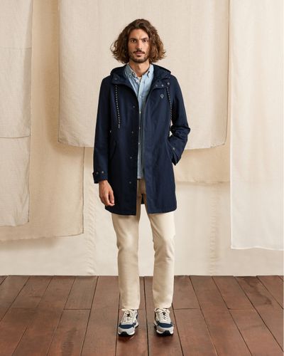 Imperméable marine cordons colorés - FAGUO - Modalova