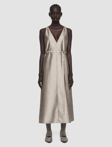 Textured Metallic Desiree Dress - Joseph - Modalova