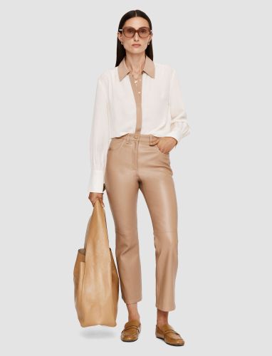 Duke Leather Stretch Trousers - Joseph - Modalova