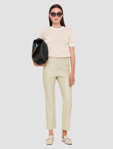 Duke Leather Stretch Trousers - Joseph - Modalova