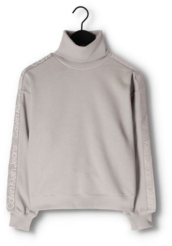 Calvin Klein Pull Logo Tape Sleeves Roll Neck - France - CSV - Modalova
