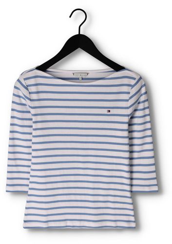 Tommy Hilfiger T-shirt Slim Stp Boat-nk Top 3/4 Slv - France - CSV - Modalova