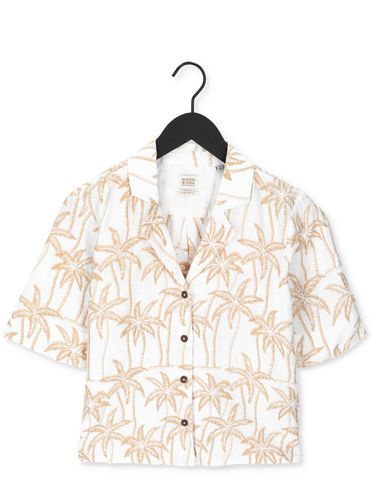 Scotch & Soda Blouse Embroidered Linen Hawaiian Shirt - France - CSV - Modalova