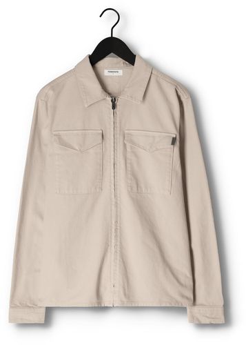 Purewhite Surchemise Twill Overshirt With Zipper And Pockets On Chest - France - CSV - Modalova