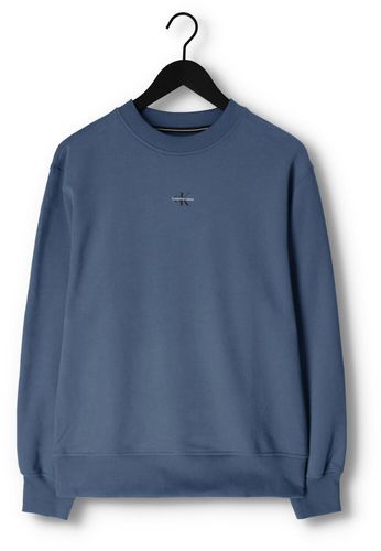 Calvin Klein Pull Micro Monologo Crew Neck - France - CSV - Modalova