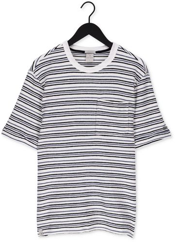 Cast Iron T-shirt Short Sleeve R-neck Relaxed Fit Bouclé Stripe - France - CSV - Modalova