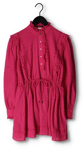 Scotch & Soda Mini Robe Mini Shirt Dress With Lace Detail In Organic Cotton - France - CSV - Modalova