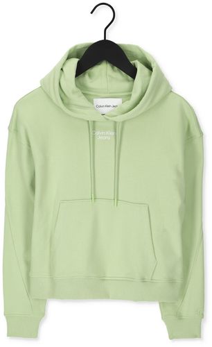 Calvin Klein Chandail Stacked Logo Hoodie - France - CSV - Modalova