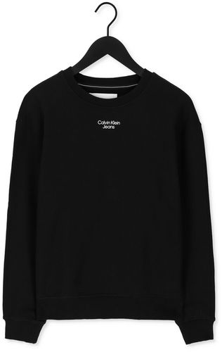 Calvin Klein Chandail Stacked Logo Crew Neck - France - CSV - Modalova