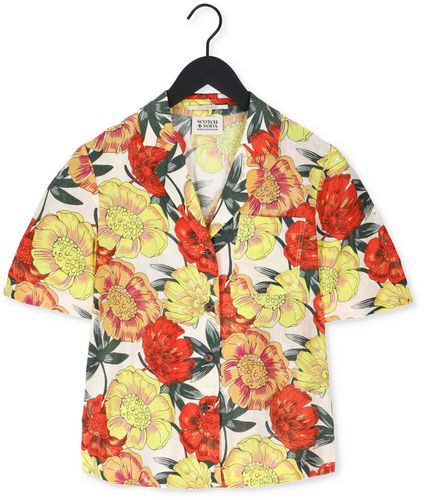 Scotch & Soda Blouse Printed Linen Hawaiian Shirt - France - CSV - Modalova