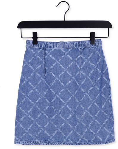 Tommy Jeans Mini-jupe Tjw Denim Monogram Mini Skirt - France - CSV - Modalova