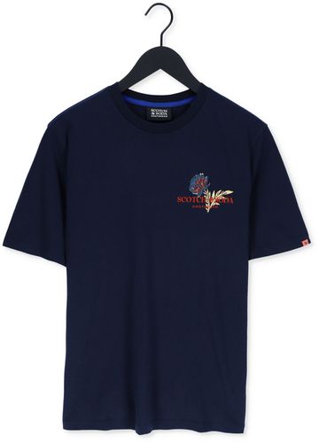 Scotch & Soda T-shirt Graphic Crewneck Jersey T-shirt - France - CSV - Modalova