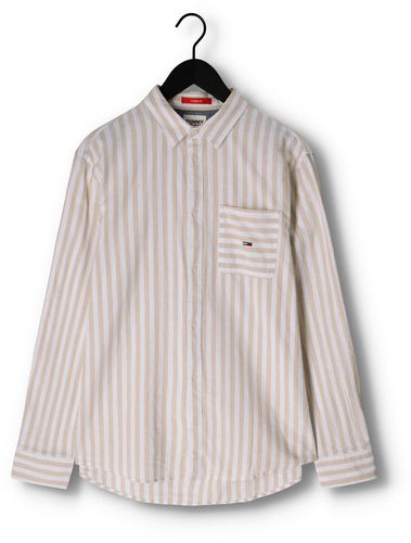 Tommy Jeans Chemise Décontracté Tjm Clsc Ls Stripe Linen Shirt En - France - CSV - Modalova