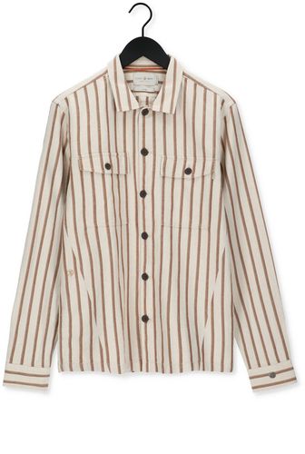 Cast Iron Surchemise Long Sleeve Shirt Cotton- Linen Twill Stripe En - France - CSV - Modalova