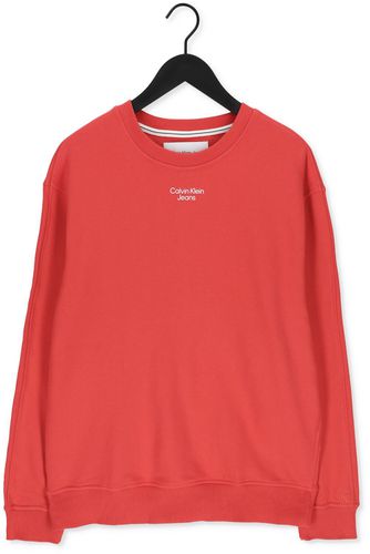 Calvin Klein Chandail Stacked Logo Crew Neck En - France - CSV - Modalova