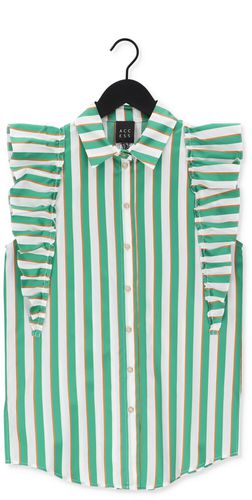 Access Blouse Striped Shirt With Ruffle Sleeves - France - CSV - Modalova
