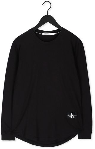 Calvin Klein T-shirt Monogram Badge Ls Round Hem Tee - France - CSV - Modalova