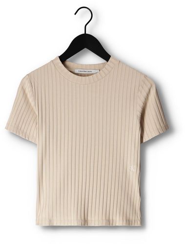 Calvin Klein T-shirt Rib Short Sleeve Tee En - France - CSV - Modalova