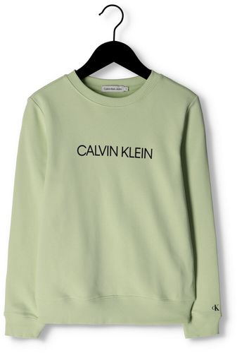 Calvin Klein Pull Institutional Logo Sweatshirt Garçon - France - CSV - Modalova