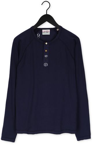 Scotch & Soda Garment-dyed Long-sleeved Grandad T-shirt - France - CSV - Modalova