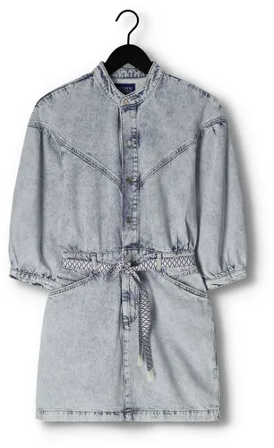 Scotch & Soda Mini Robe WAshed Denim Trucker Shirt Dress With Belt - France - CSV - Modalova