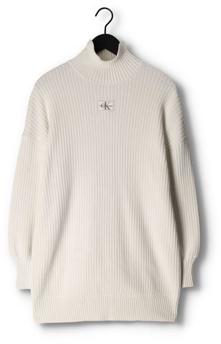 Calvin Klein Mini Robe Badge Loose Sweater Dress - France - CSV - Modalova