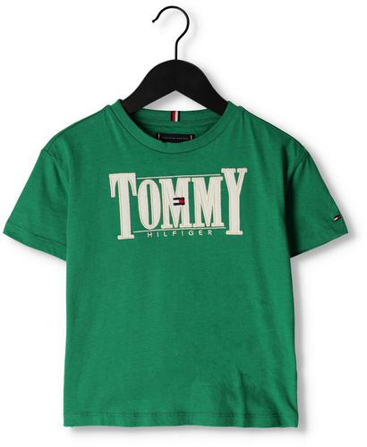 Tommy Hilfiger T-shirt Cord Applique Tee S/s Garçon - France - CSV - Modalova