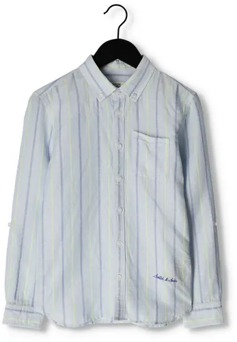 Scotch & Soda Chemise Décontracté Yarn Dyed Long Sleeve Linen Shirt Garçon - France - CSV - Modalova