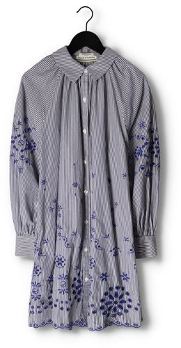 Scotch & Soda Mini Robe Striped Shirt Dress With Embroidery In Organic Cotton - France - CSV - Modalova